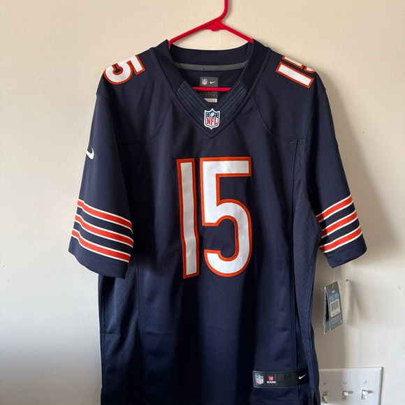 NFL Navy and Orange Men's Jersey